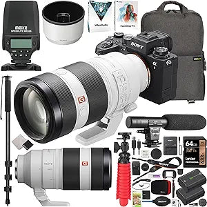 Sony E41SNILCE1BODYX4 Alpha 1 Camera with 100-400mm Lens Bundle