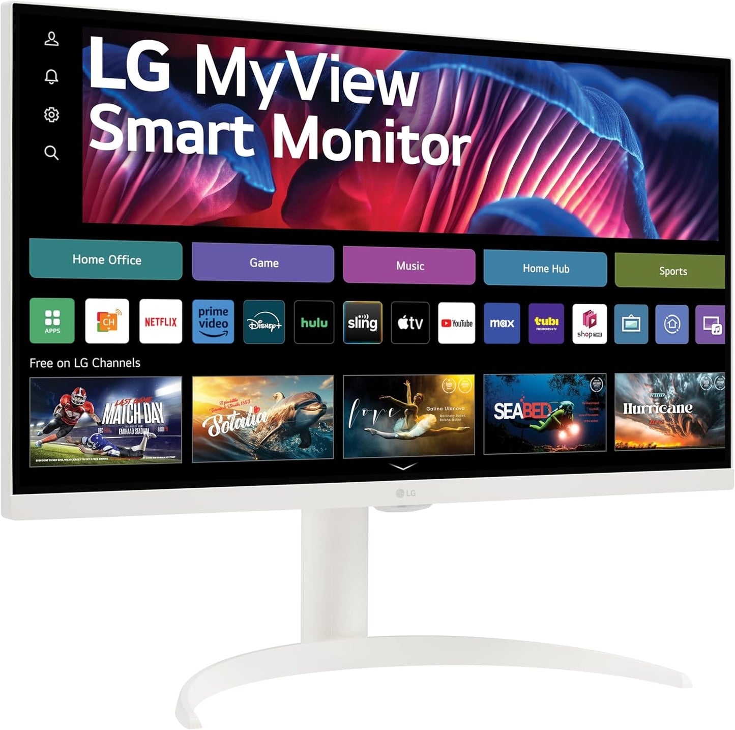 LG 27SR75U-W.AUS 27" 4K UHD Smart Monitor