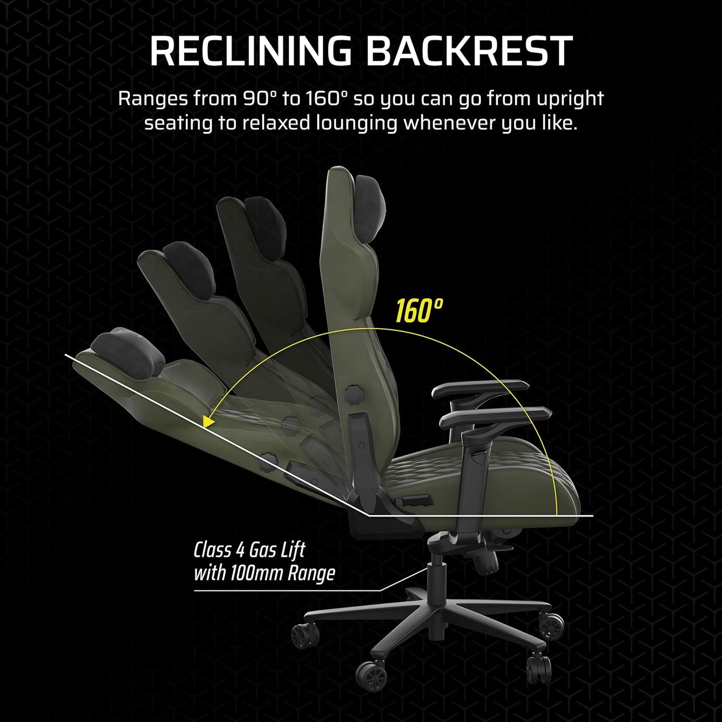 Corsair TC500 Luxe Sherwood Breathable Gaming Chair