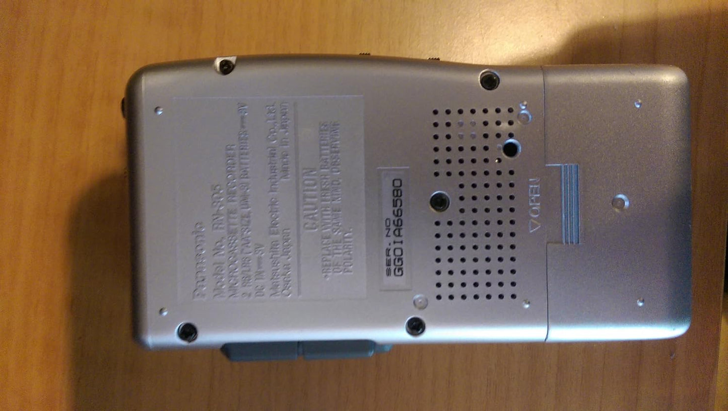 Panasonic RN-305 Microcassette Recorder Voice Activated System