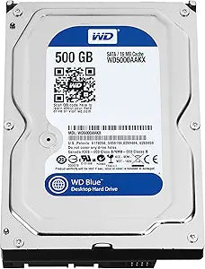 Western Digital WD Blue 500GB Desktop HDD — main product image
