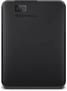 Western Digital WDBUZG0010BBK-WESN 1TB Elements Portable Hard Drive