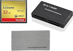 SanDisk 32G_CF_Extreme_EBSMFC 32GB CF Card Bundle - for Canon EOS 5D