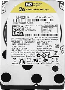 Western Digital WD6000BLHX 600GB VelociRaptor Hard Drive