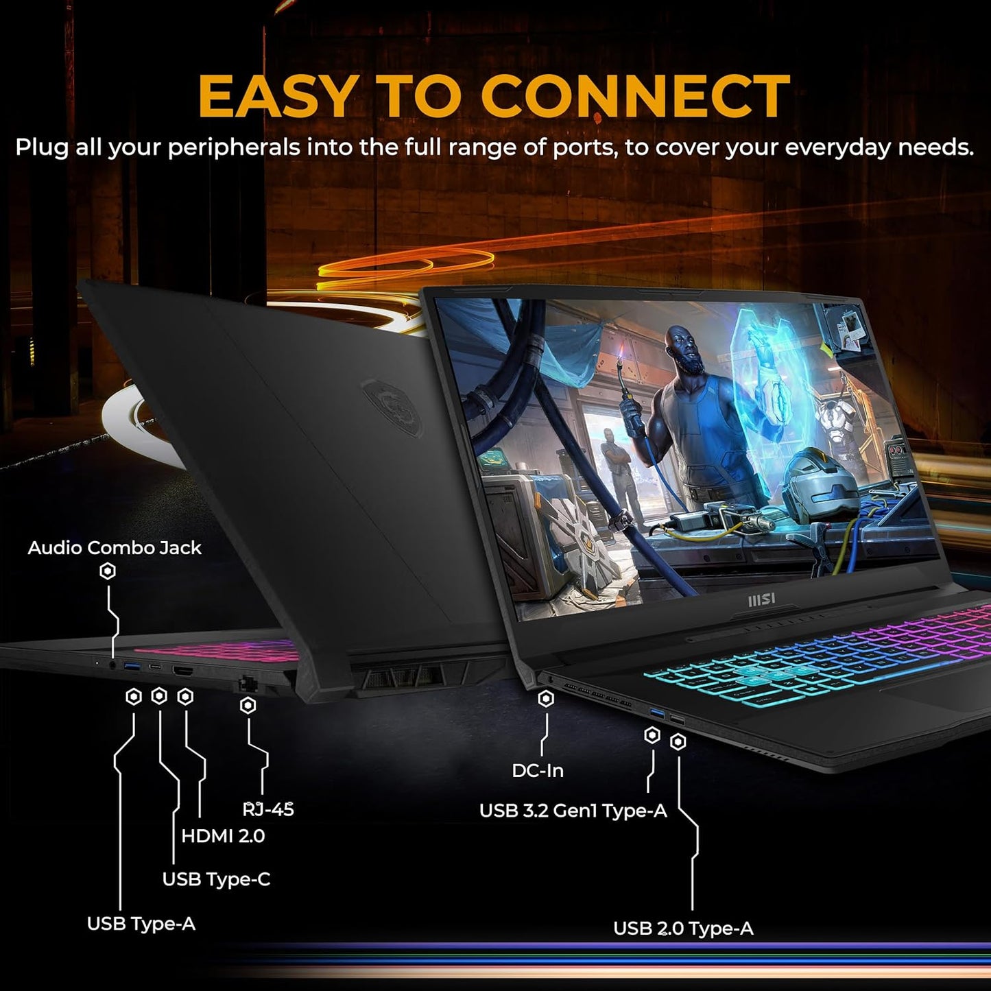 MSI Katana 17 Gaming Laptop i7-13620H RTX 4060