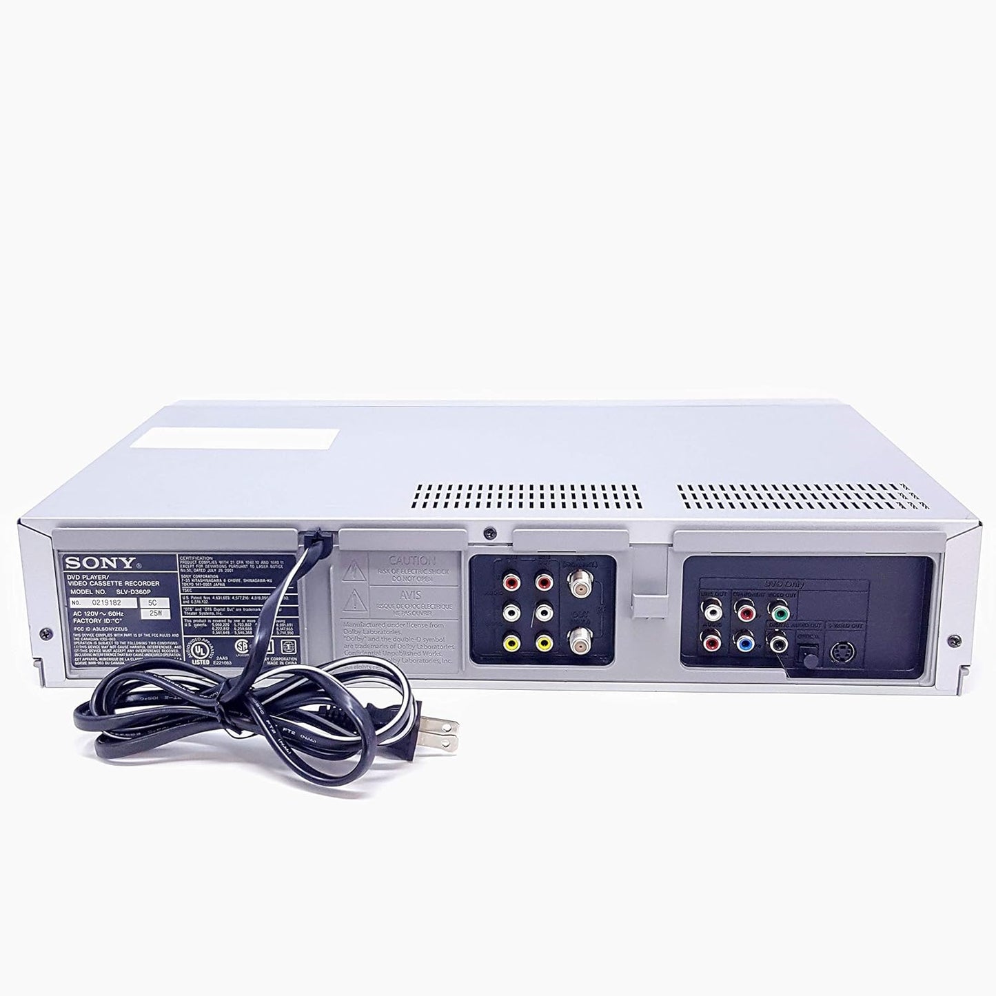 Sony SLV-D360P-cr DVD VCR Combo Player: 4-Head Hi-Fi (Renewed)