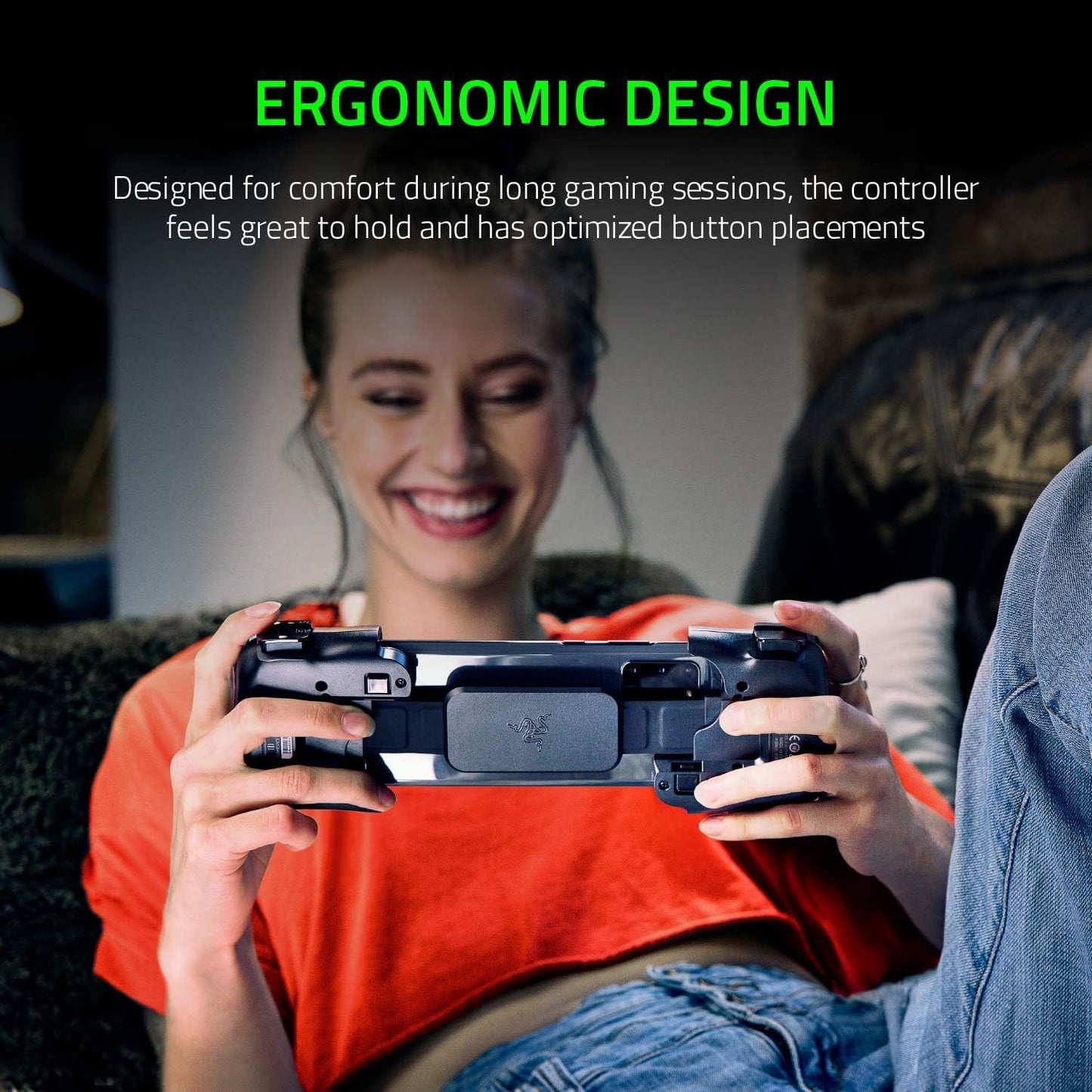Razer Kishi Mobile Type C Android Game Controller Renewed