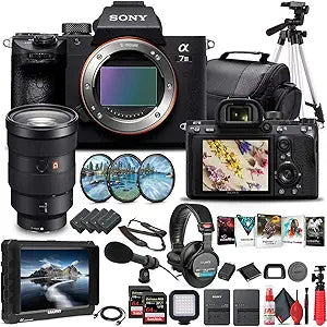 Sony ILCE7M3/B Alpha a7 III Mirrorless Camera Bundle (Renewed)