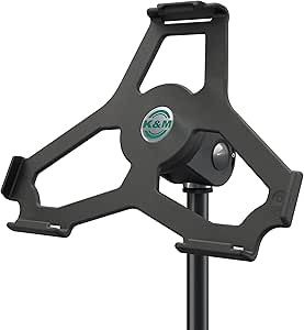 K&M 19717-500-55 iPad Air/Pro Microphone Stand Mount — main product image