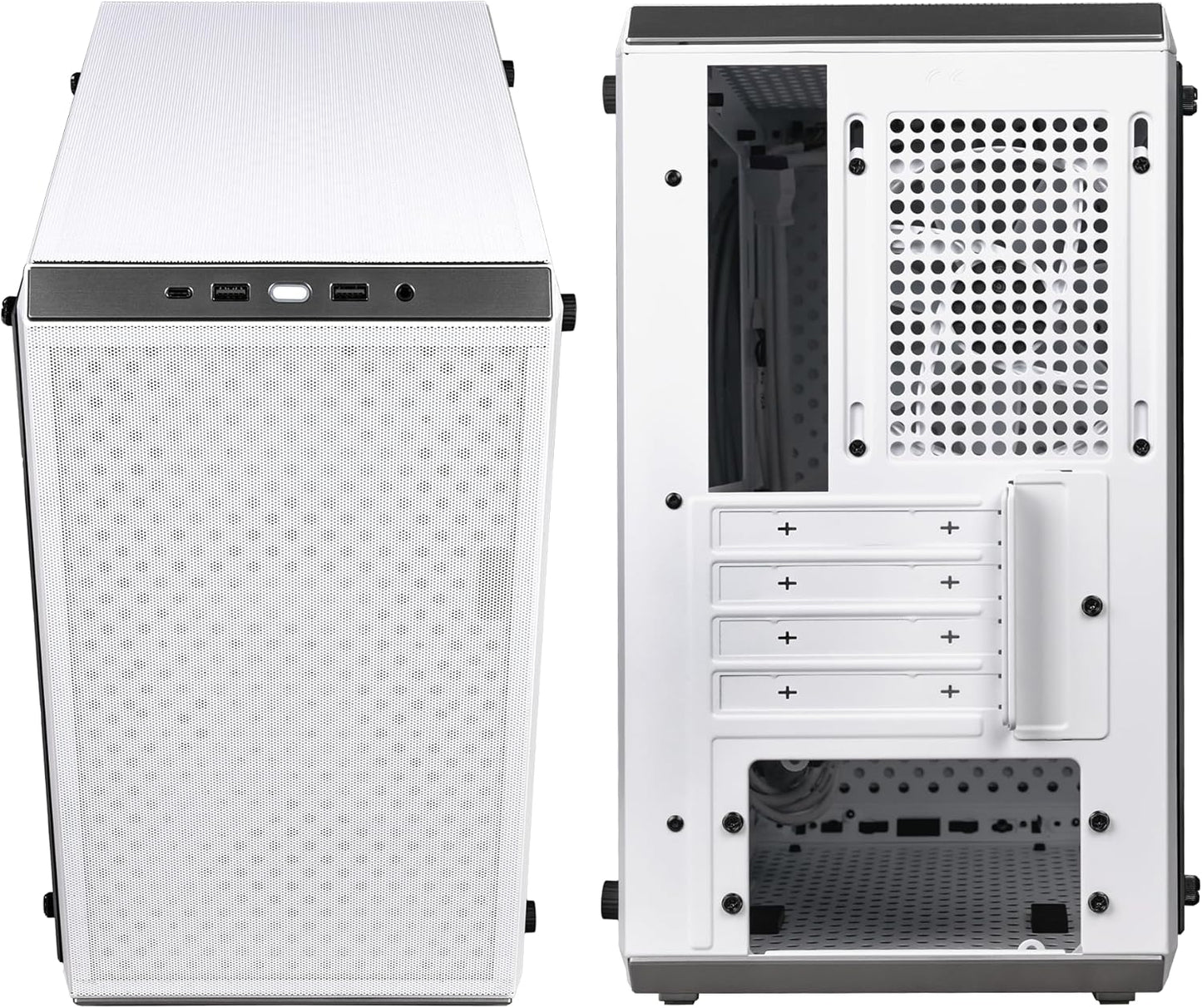 Cooler Master Q300LV2-WGNN-S00 White Micro-ATX Tower Case