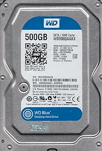 Western Digital WD5000AAKX 500GB SATA Hard Drive