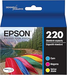 Epson T220520-S DURABrite Ultra Standard Ink Combo