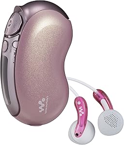 Sony NWE307PINK Walkman Bean 1 GB MP3 Player Pink