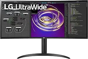 LG 34WP85C-B: 34" Curved UltraWide QHD Monitor