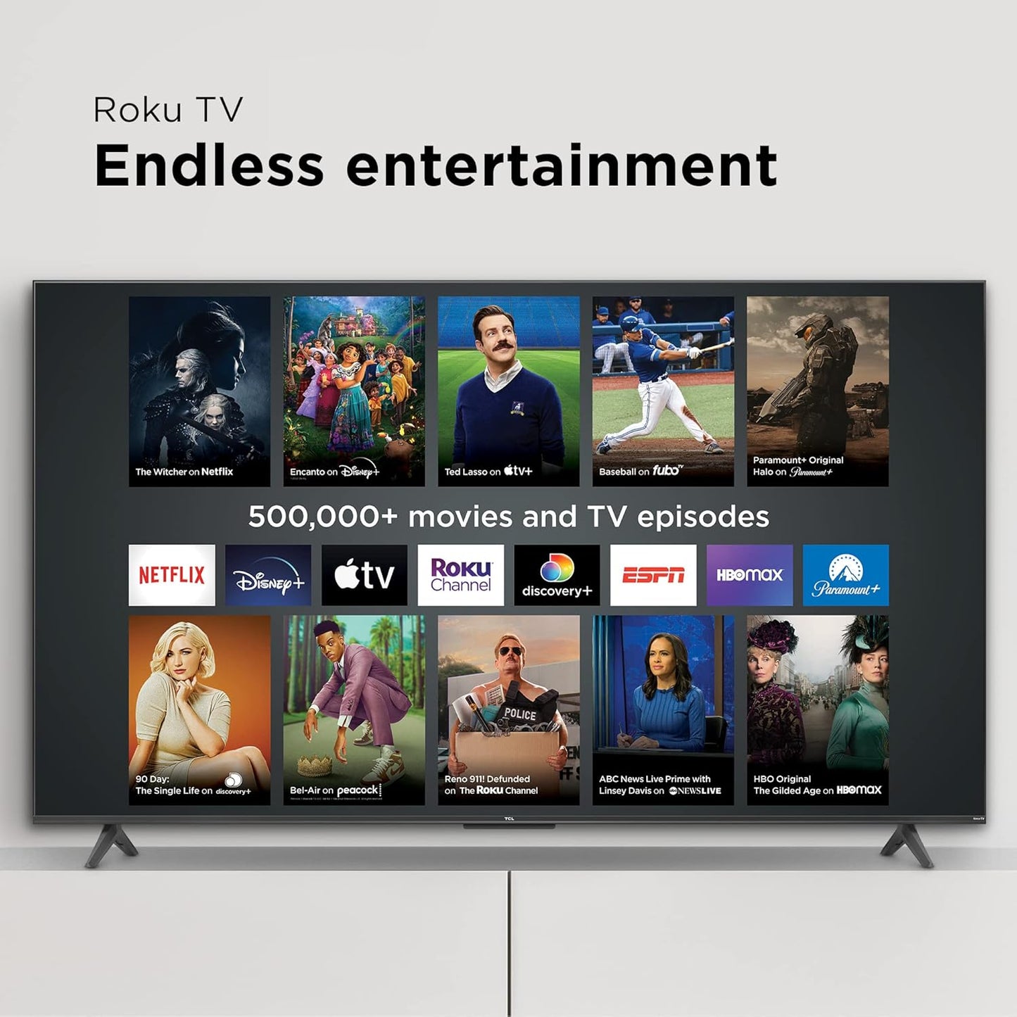 TCL 85S455 85-Inch 4K UHD Smart Roku TV