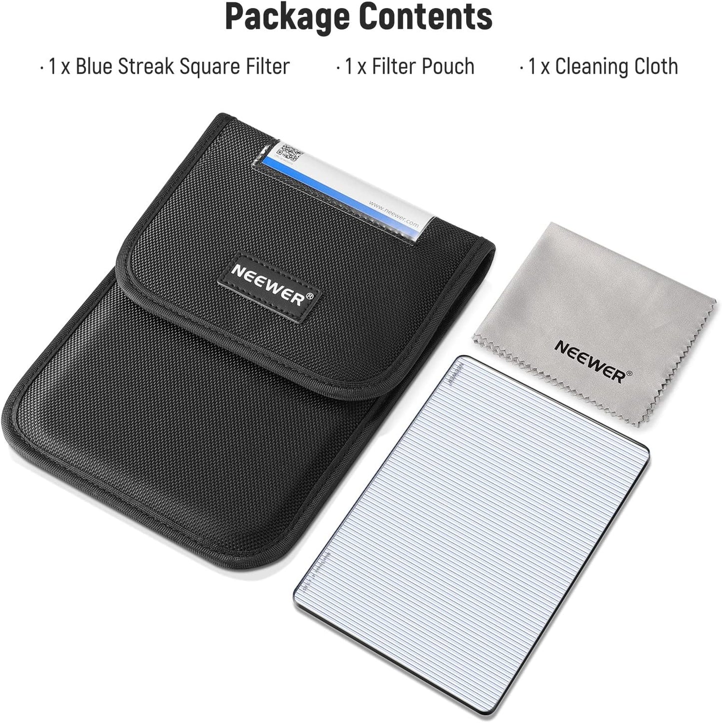 Neewer NW SERIES S 4x5.65" Blue Streak Anamorphic Filter