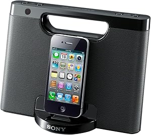 Sony RDPM7IPBLK 30-Pin iPhone/iPod Portable Speaker — main product image