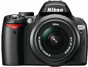 Nikon B0012OGF6Q D60 DSLR Camera with 18-55mm Lens