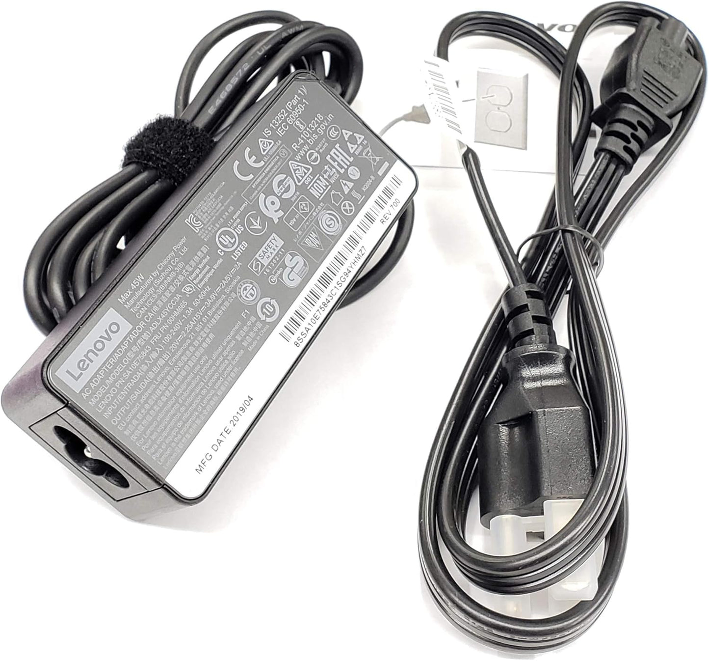 Lenovo ADLX45YCC3A 45W USB-C Laptop Charger - ThinkPad Yoga