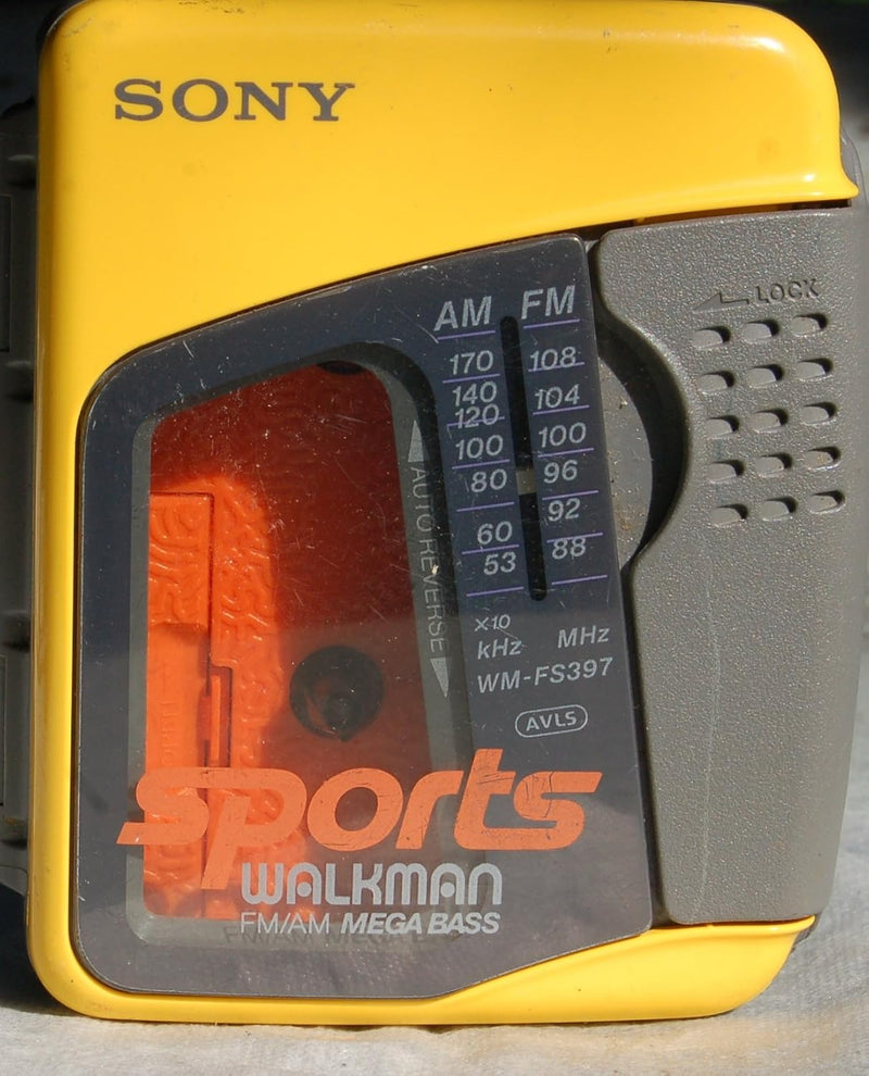 Sony WM-FS397 Sports Walkman Cassette Player — main product image