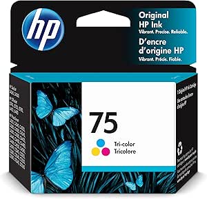 HP CB337WN 75 Tri-color Ink Cartridge for DeskJet/OfficeJet
