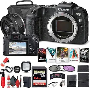 Canon 3380C002 EOS RP Mirrorless Camera Bundle (Renewed)
