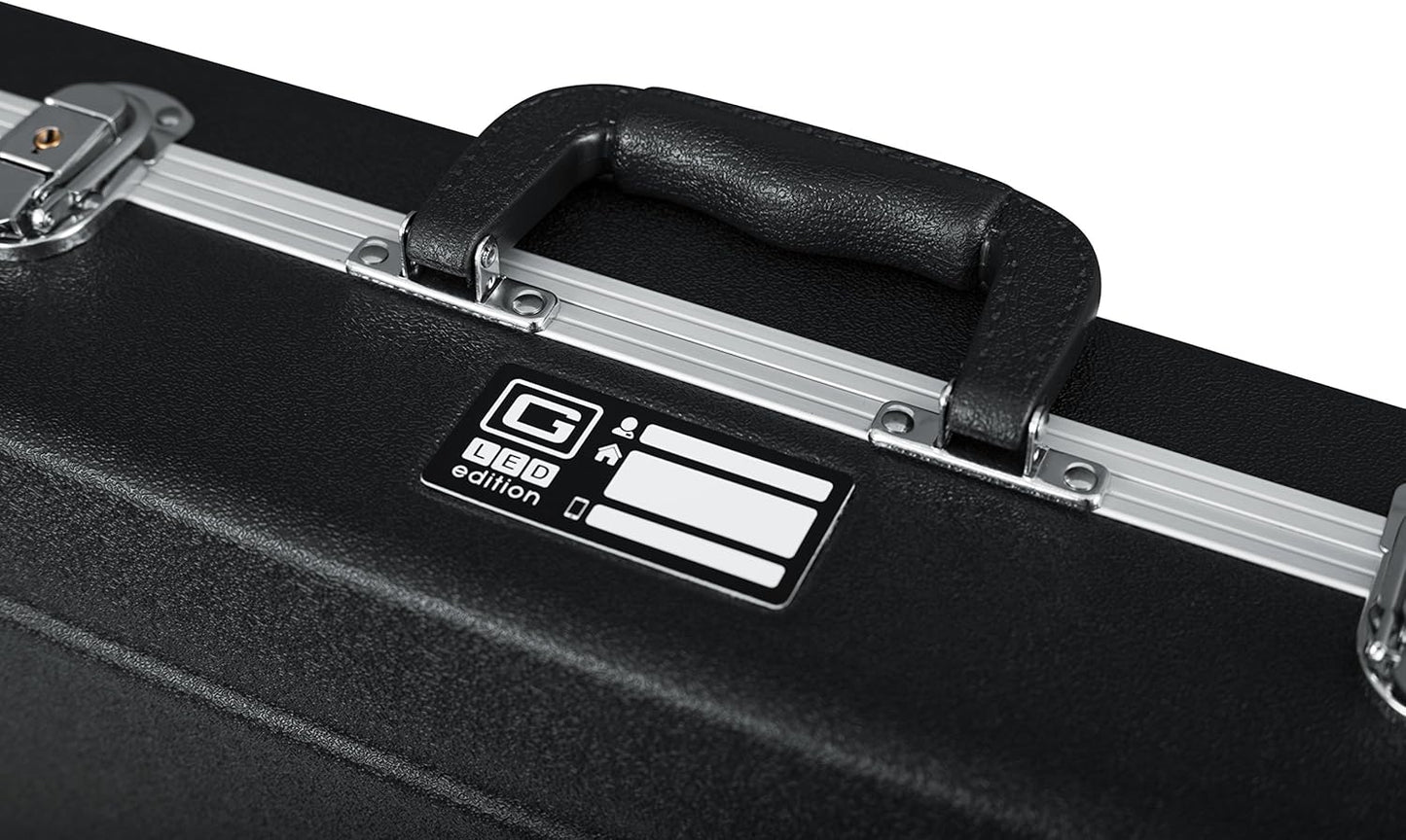 Gator Cases GC-BASS-LED ABS Bass Guitar Case with LED