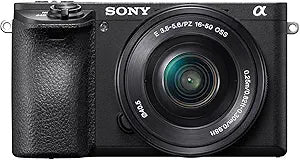 Sony ILCE6500KIT Alpha a6500 Mirrorless Camera Kit 24.2MP LCD