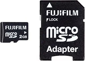 Fujifilm 4000686 2GB MicroSD Memory Card Adapter