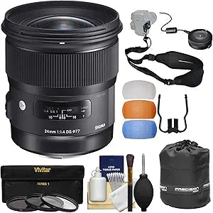 Sigma K-93133-04 24mm f/1.4 Art Lens Kit - Canon EOS