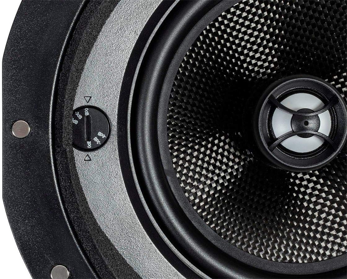 Monoprice 134197 Carbon Fiber In-Ceiling Speakers (Pair)