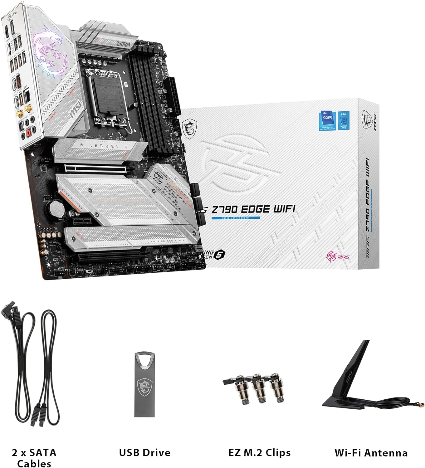 MSI MPG Z790 Edge WiFi Gaming Motherboard