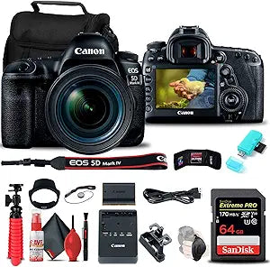Canon 1483C018 EOS 5D Mark IV 24-70mm Camera Kit