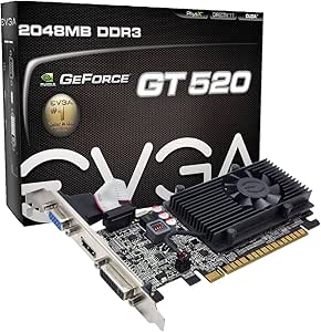 EVGA 02G-P3-1529-KR GeForce GT 520 2GB Graphics Card — main product image