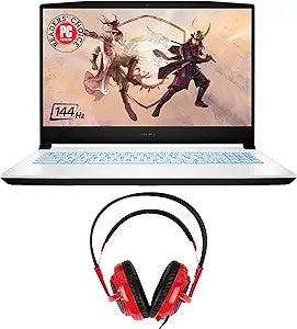 MSI Sword Gaming Laptop RTX 3050 Ti Headset Bundle