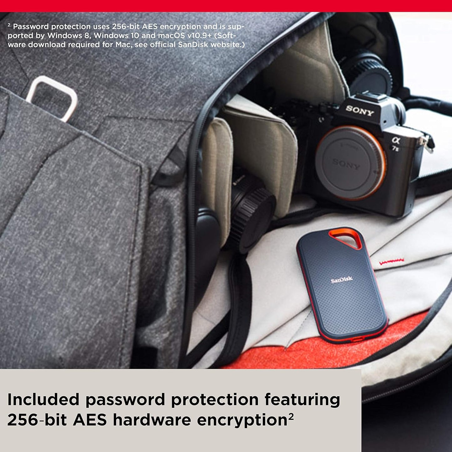 SanDisk SDSSDE81 1TB Extreme PRO Portable SSD USB-C