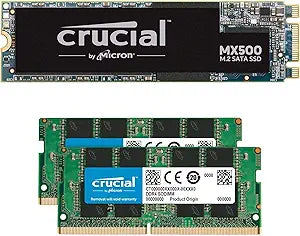 Crucial ASIHDD41 MX500 500GB M.2 SSD 16GB DDR4 Kit