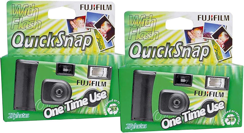 Fujifilm QuickSnap Superia Xtra 400 Disposable Camera 2-Pack — main product image