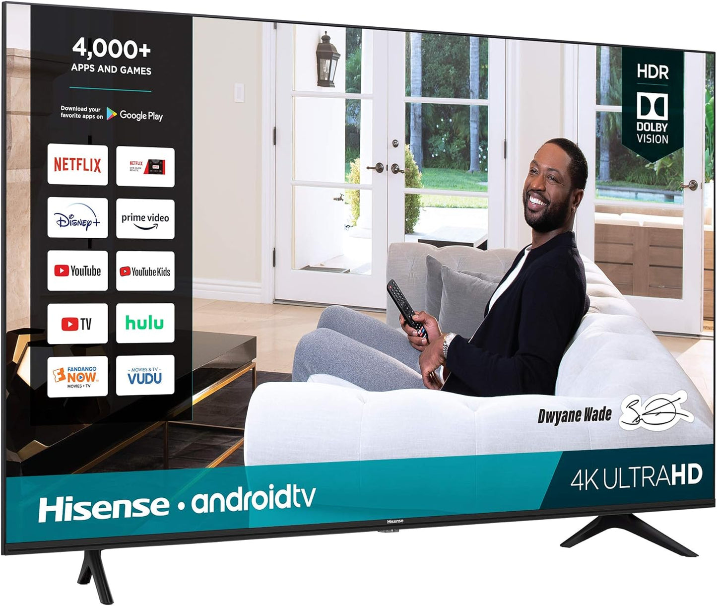 Hisense 85H6570G 85-Inch 4K UHD Smart Android TV