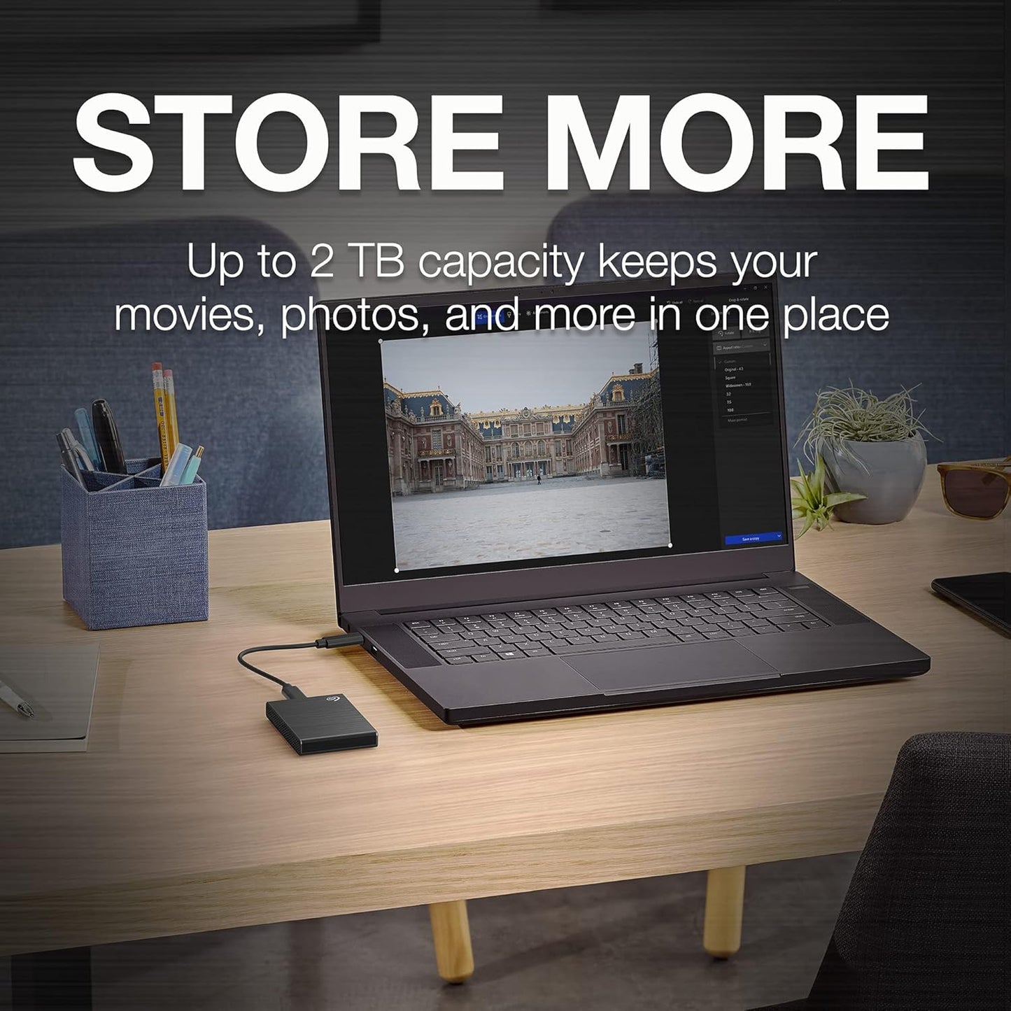 Seagate STKG2000400 One Touch 2TB Portable SSD