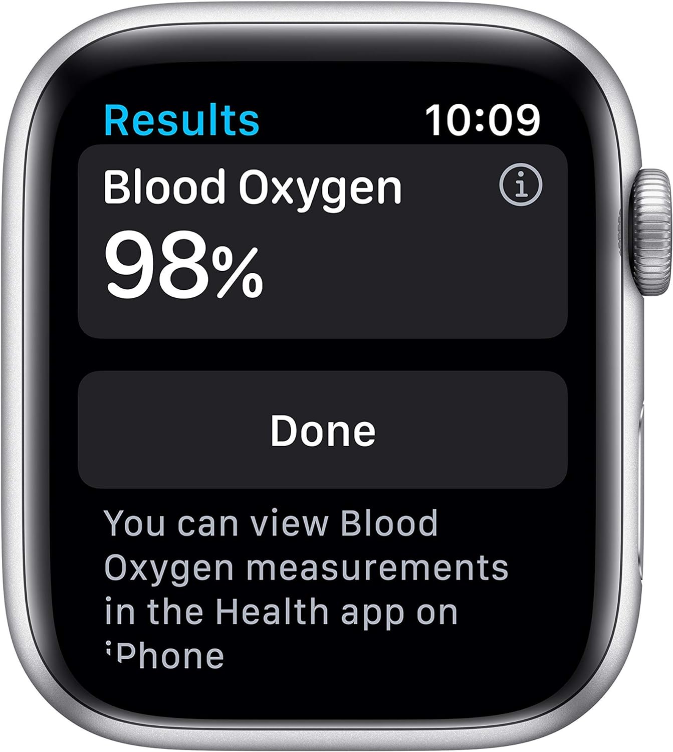 Apple Series 6 44mm GPS Silver Aluminum Renewed