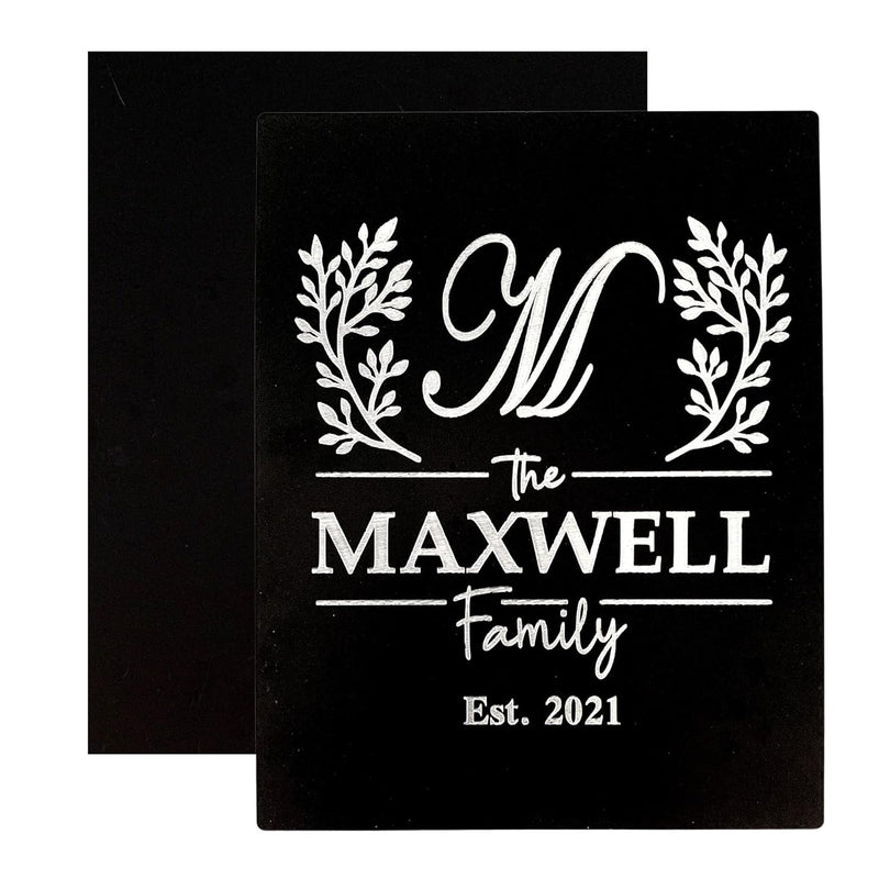 Zoom Metal Engraving Sheets: Crafting with Cutting Machines — main product image