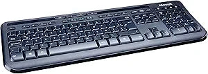 Microsoft ANB-00004 Wired Keyboard 600 Quiet Keys