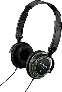Panasonic RP-HB200-G Stereo Headphones Green Japan Import — main product image