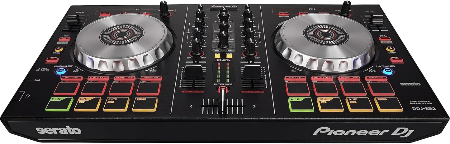 Pioneer DJ DDJ-SB2 2-Channel Serato DJ Controller