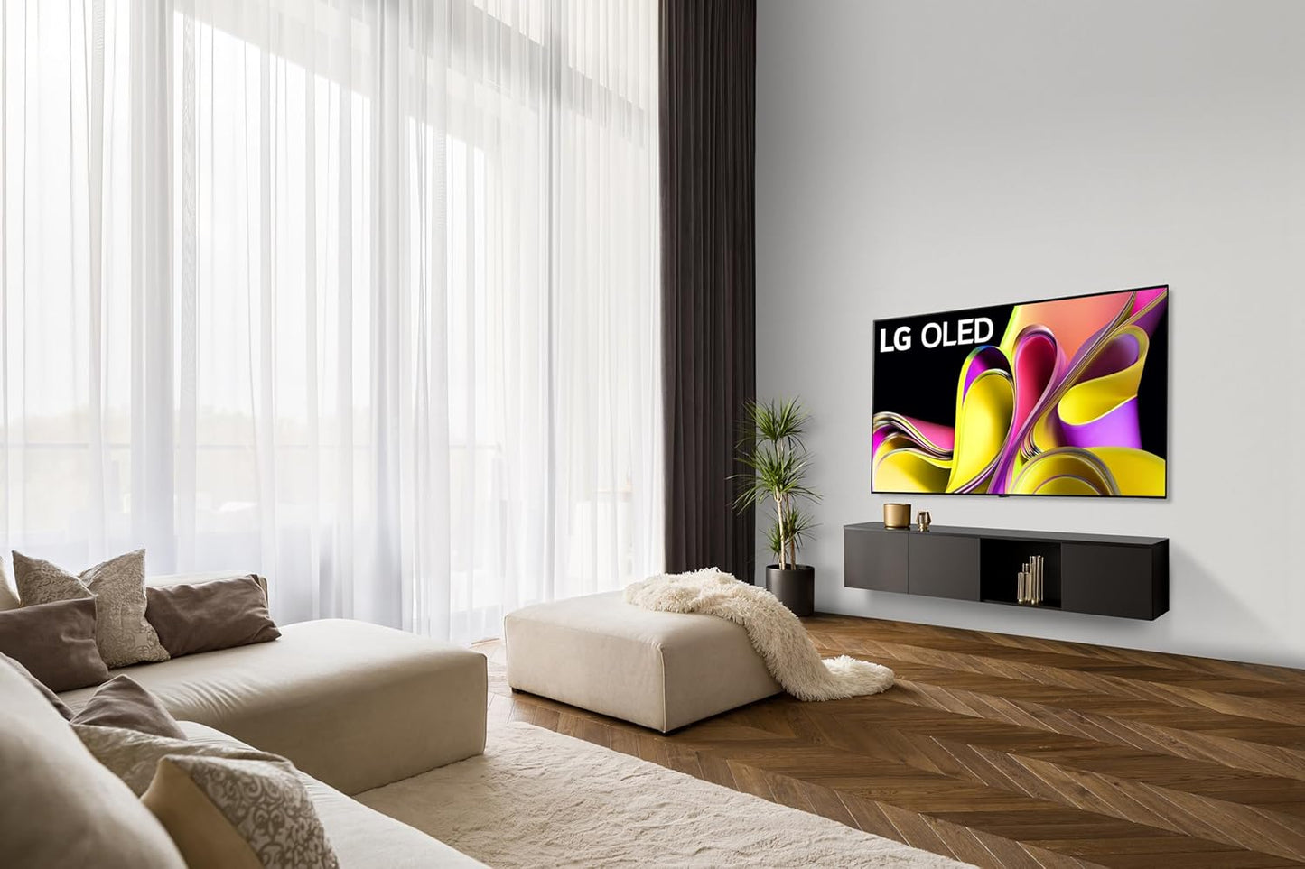 LG OLED77B3PUA B3 Series - 77-Inch 4K OLED Smart TV