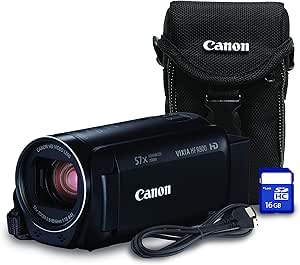 Canon HF R800 Bundle HD Camcorder Black