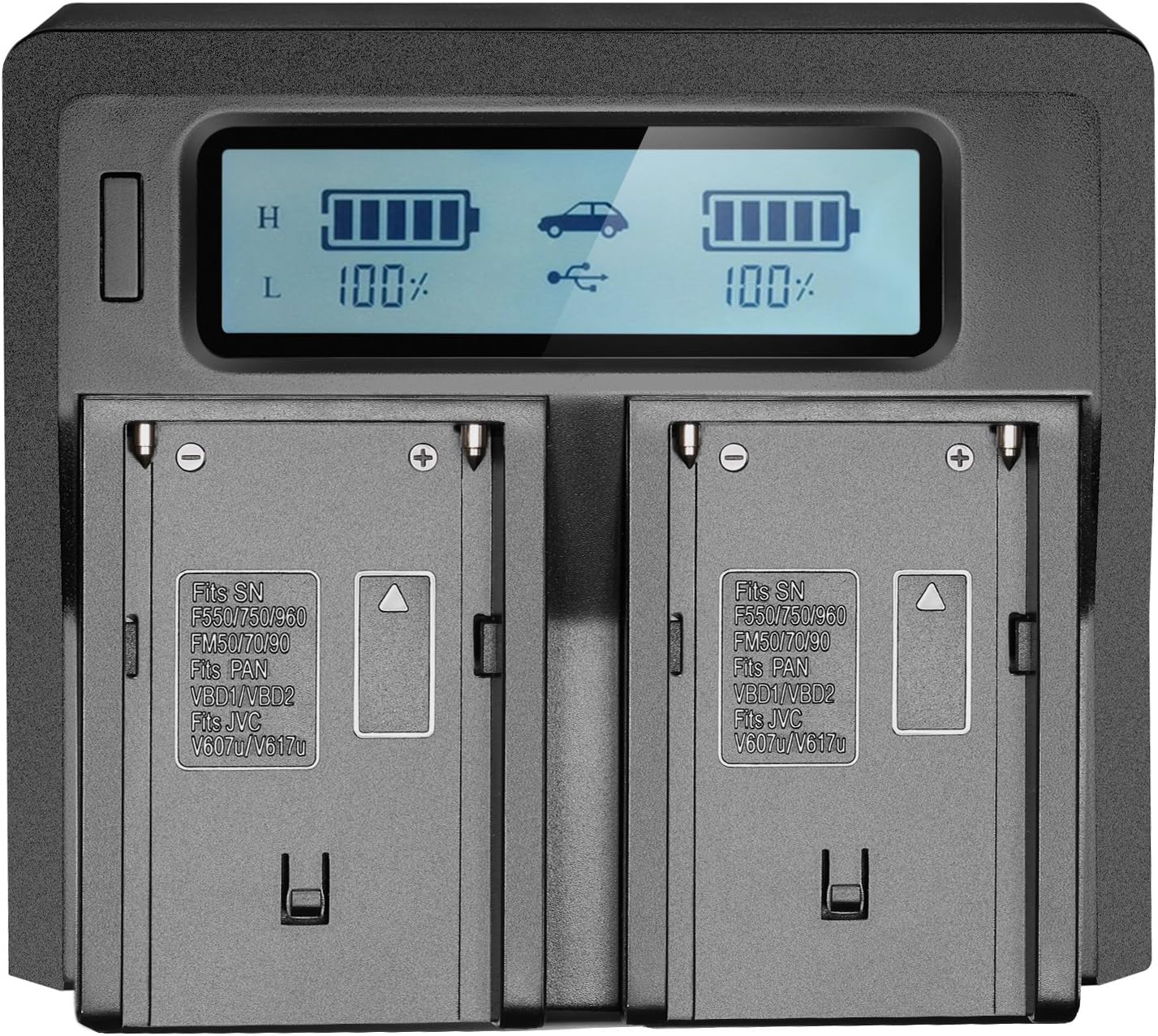 Neewer NW-F970 Battery & LCD Charger Kit
