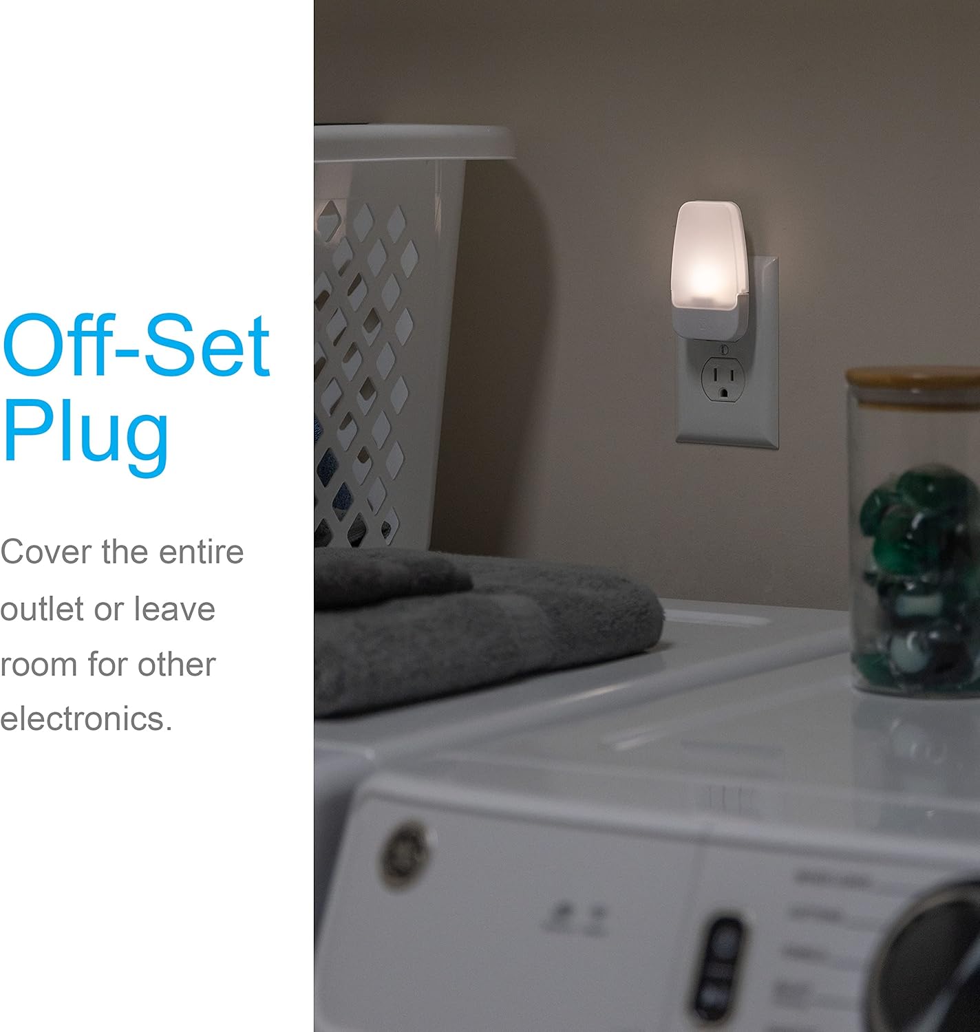 GE 30966 LED Dusk to Dawn Night Light 2-Pack
