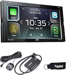 JVC KW-M740BT CarPlay Android Auto Receiver — main product image